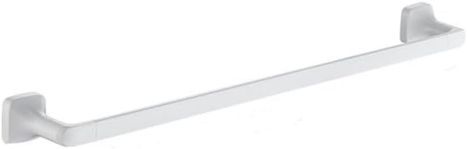Towel Rack Towel Hanger Bath Towel Holder Wall Hanging Towel Bars Stainless Steel Bathroom Shelf Kitchen Cloth Rack,White H
