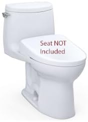 UltraMax II 1.28 gpf Elongated 1 Piece Toilet Bowl w/Cefiontect, + S500e Ready, No Seat (Cotton White)