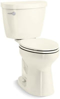 KOHLER Cimarron Comfort Height Two-piece elongated 1.6 gpf chair-height toilet