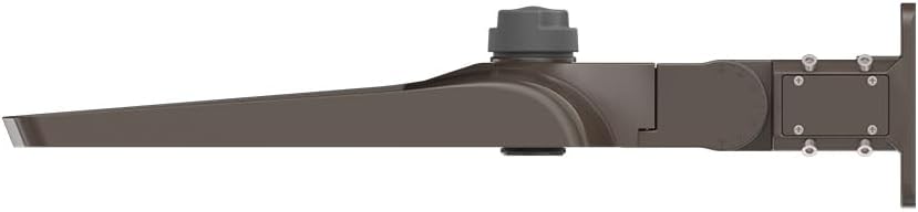 Lithonia Lighting LED Outdoor Area Light Fixture, LED Parking Lot Light with Adjustable Brightness, 3-in-1 Selectable White Color, 4-in-1 Switchable Distribution, UVOLT, Wall or Pole Mount, Bronze