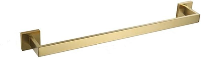 Towel Rack Towel Hanger Bath Towel Holder Wall Hanging Towel Bars Stainless Steel Bathroom Shelf Kitchen Cloth Rack,Brushed Gold E