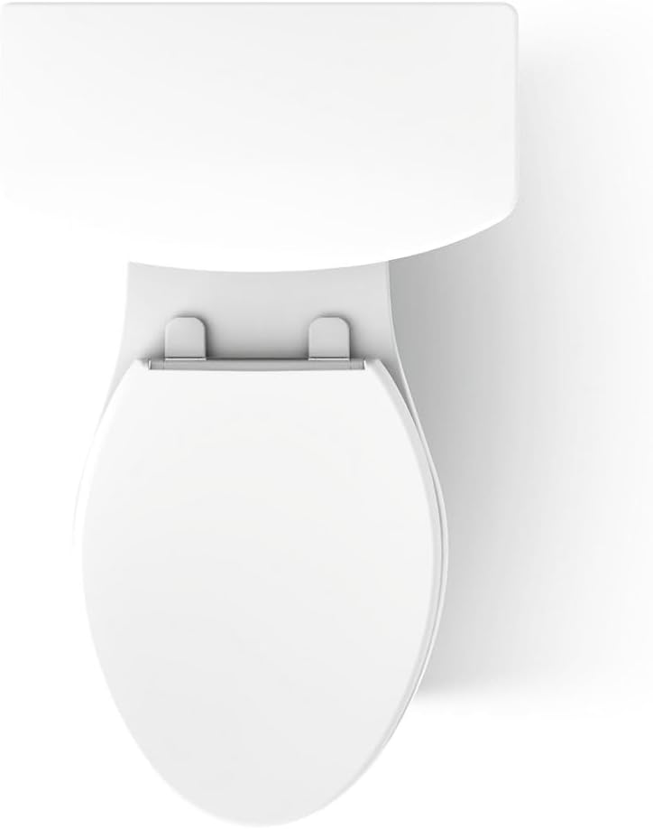 KOHLER Corbelle Tall Two-Piece Elongated Toilet With Skirted Trapway 1.28 Gpf