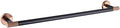 LSLYTQ Stainless Steel Rose Gold Black Wall Mounted Single Bar Towel Rack, Towel Bar, Bath Towel Holder