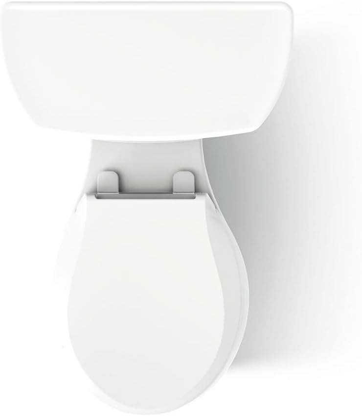 Kohler K-5481-RA-0 Highline Comfort Height Two-Piece Round-Front 1.28 gpf Toilet with Class Five Flush Technology and Right-Hand Trip Lever White