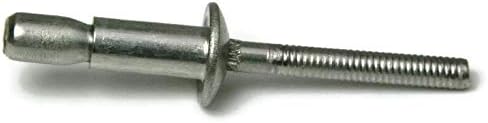 3/16' (6-4) Structural Rivet Interlock Blind Rivets Stainless Steel High Strength Pop Rivets (250)