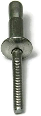 3/16' (6-4) Structural Rivet Interlock Blind Rivets Stainless Steel High Strength Pop Rivets (1000)