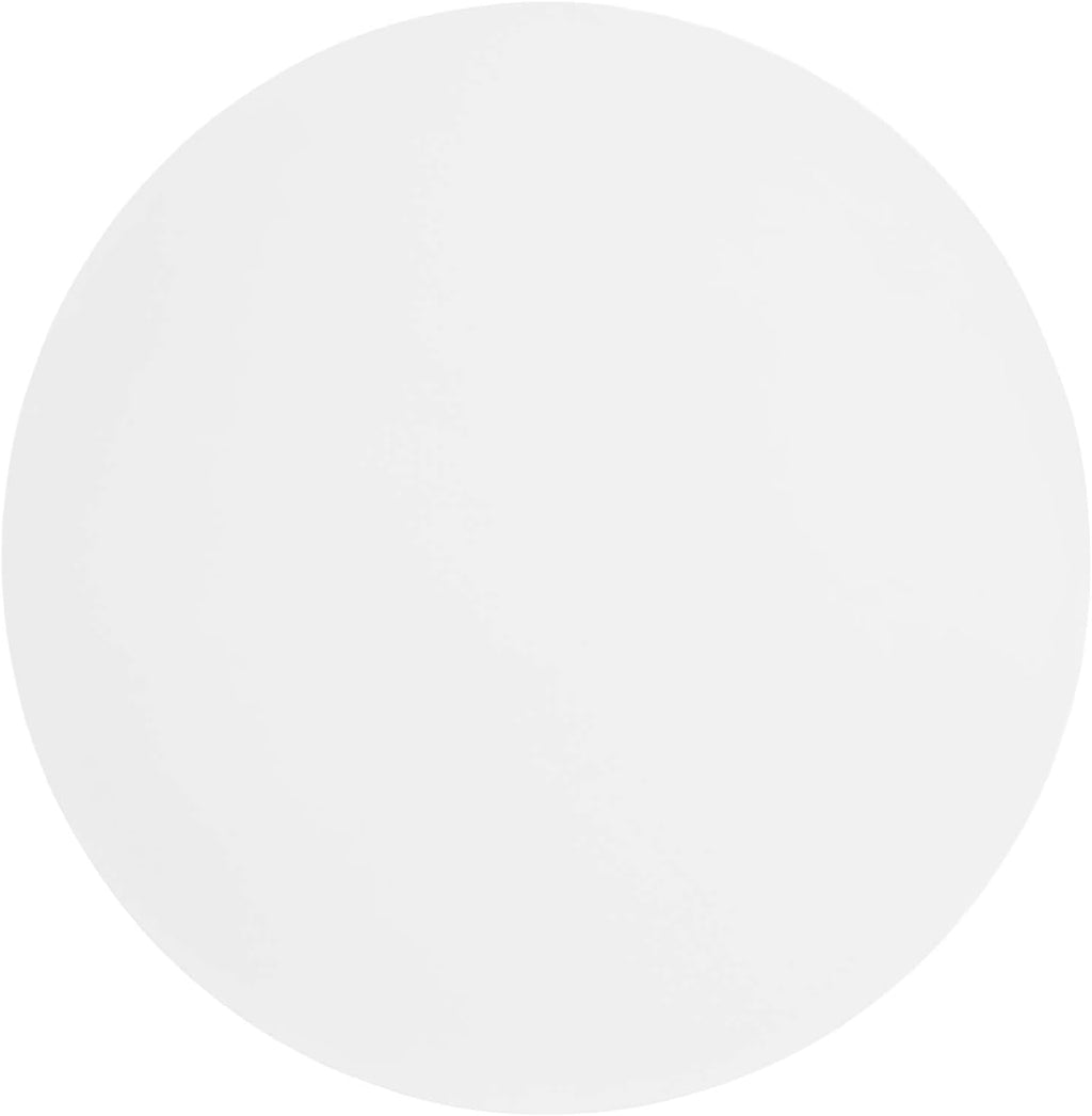 Modway EEI-6606-WHI-WHI Aliza Round White Marble Side Table, White White