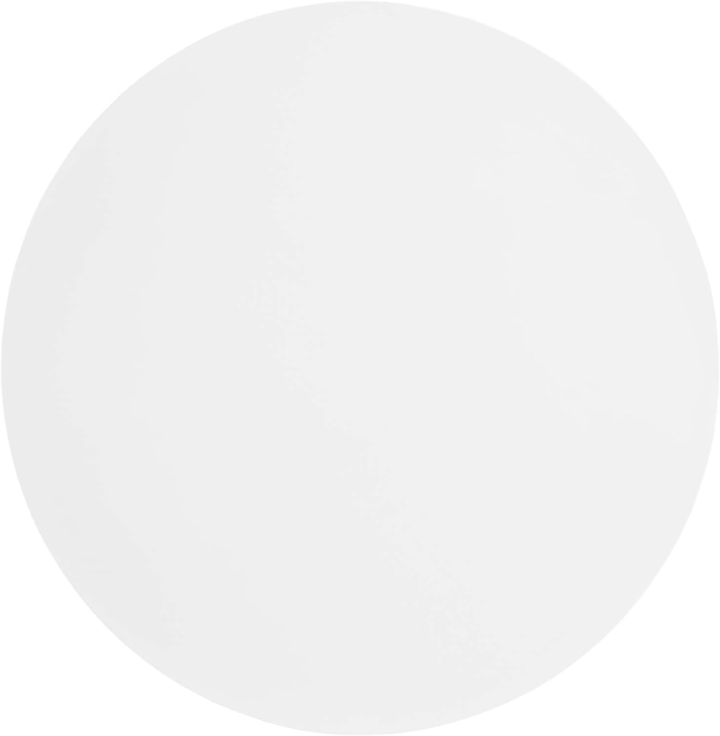 Modway EEI-6606-WHI-WHI Aliza Round White Marble Side Table, White White