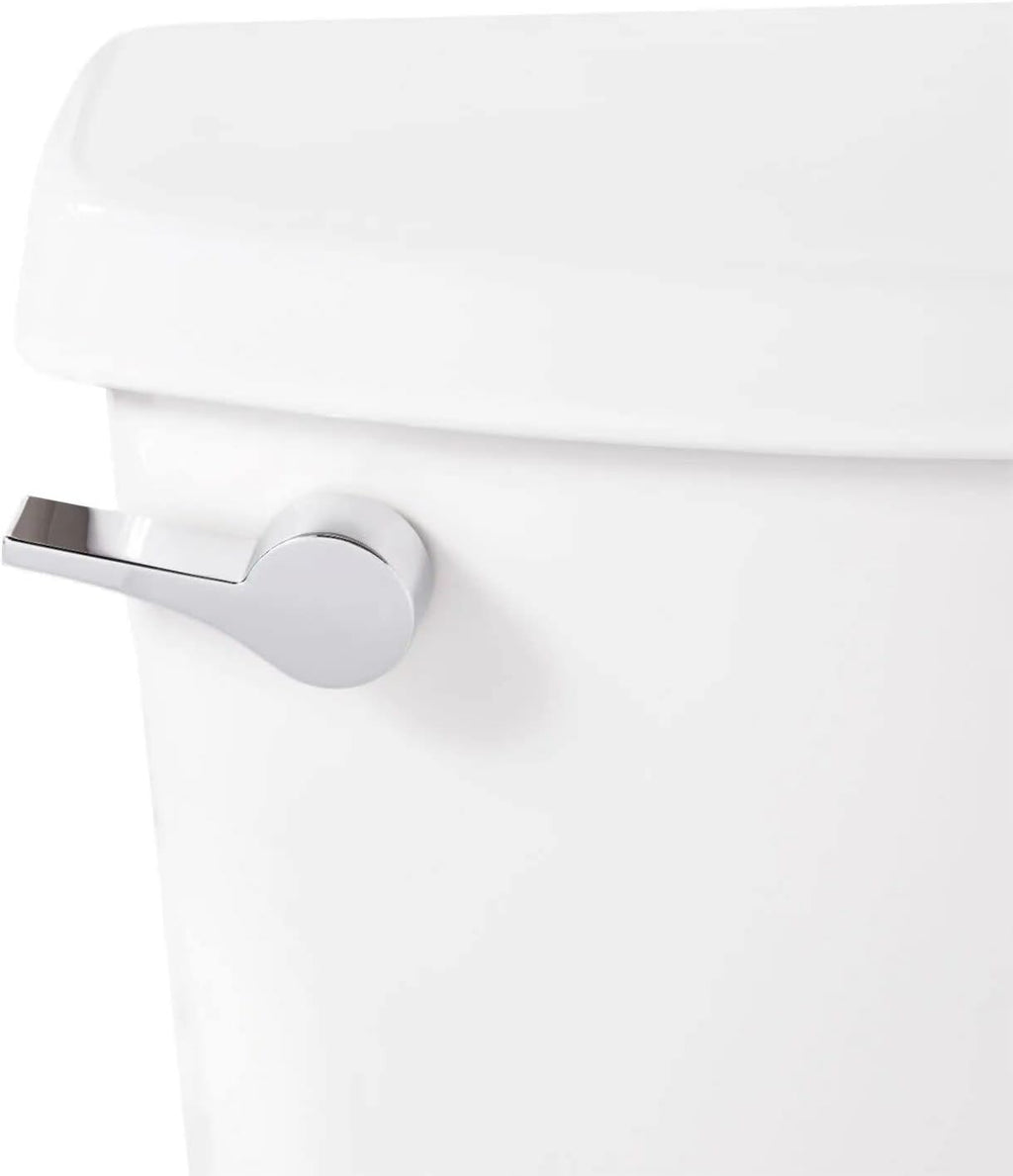 Signature Hardware 462381 Bradenton 1.28 GPF Two Piece Elongated Toilet with 14' Rough-In - White