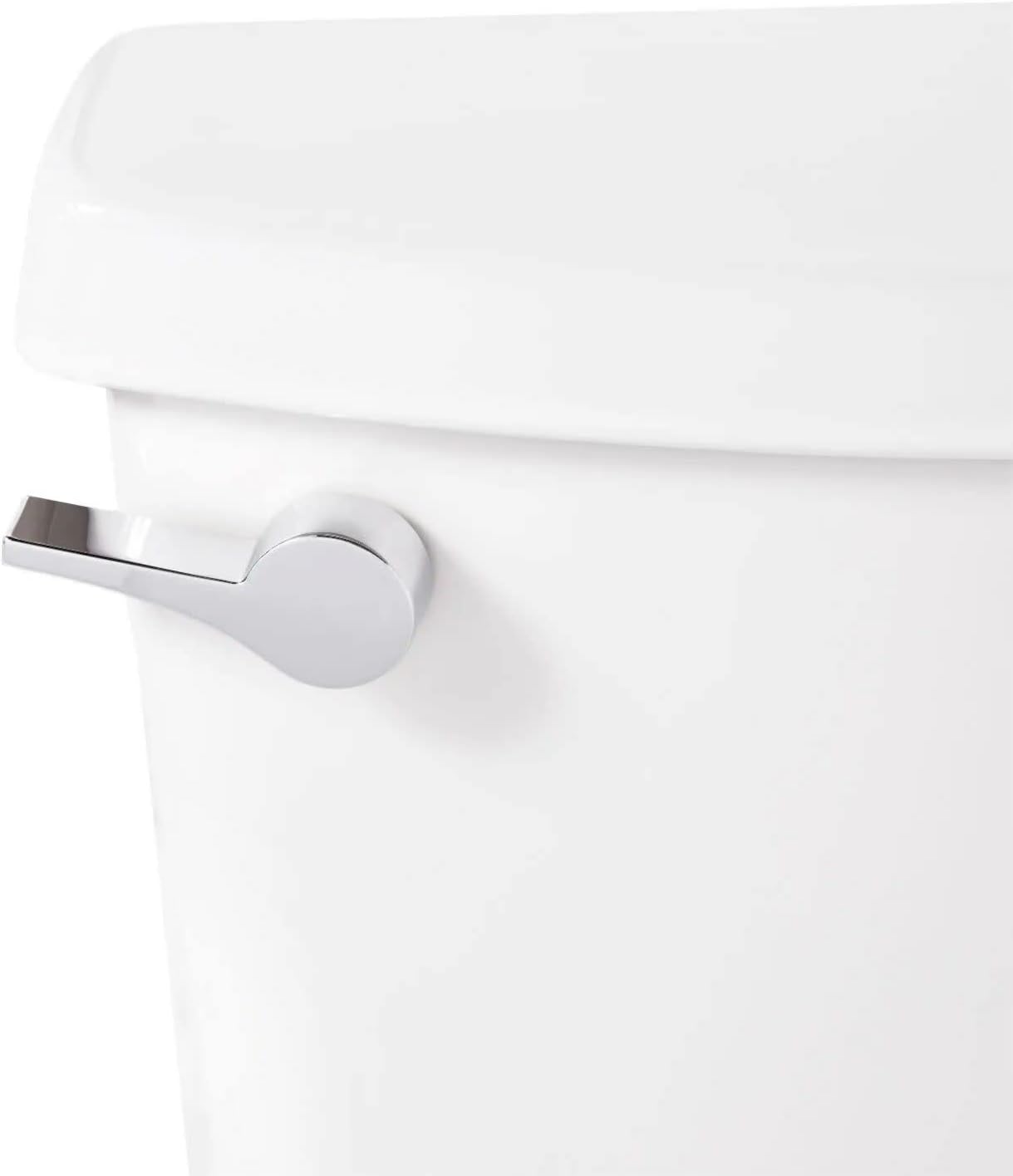 Signature Hardware 462381 Bradenton 1.28 GPF Two Piece Elongated Toilet with 14' Rough-In - White