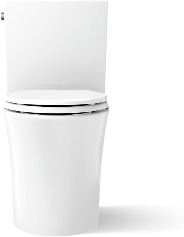Veil Two-Piece Elongated Toilet With Skirted Trapway 1.28 GPF
