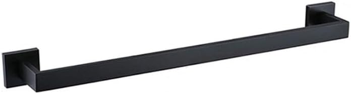 Towel Rack Towel Hanger Bath Towel Holder Wall Hanging Towel Bars Stainless Steel Bathroom Shelf Kitchen Cloth Rack,Black e