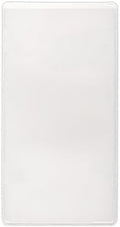 StoreSMART - Peel & Stick Pocket - 4' x 8' Open Short Side - 100-Pack - Clear Vinyl Plastic - STB258S-100