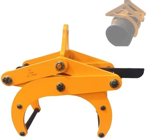 Heavy-Duty Pipe Lifting Clamp, Adjustable Steel Pliers for Construction & Industrial Use, Reinforced Self-Locking Grip for Secure Lifting