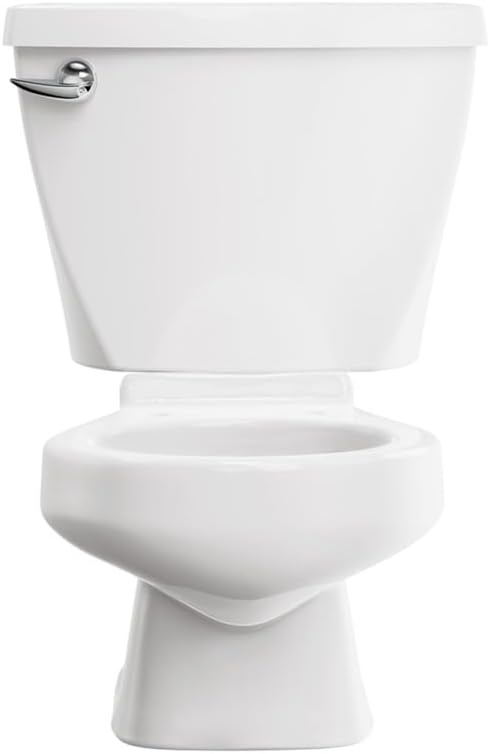 American Standard 2315228.020 Baby Devoro FloWise 10-Inch High Round Front Toilet, (Seat Sold Separately)