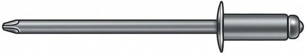 Pop Rivet - SSD52SSBS201 - Blind Rivet, 5/32 Dia, 0.275 L, PK500