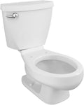 American Standard 2315228.020 Baby Devoro FloWise 10-Inch High Round Front Toilet, (Seat Sold Separately)