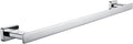 Bathroom Accessories Set,Heavy Duty Towel Rack Shelf Bar Ring Wall Mount, Chrome Holder Bathroom Accessories (Color : Coat Hook) (Towel Bar)
