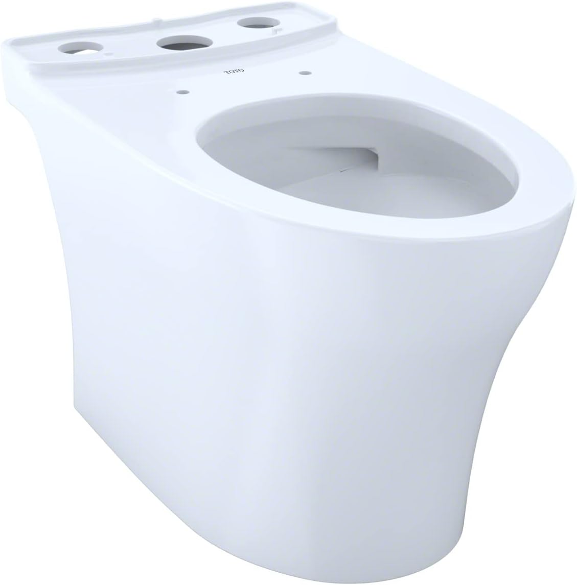 TOTO Aquia IV Elongated Skirted Toilet Bowl with CEFIONTECT, Cotton White - CT446CUGN#01