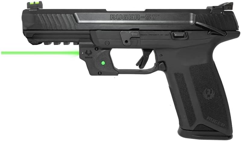 Viridian E Series Green Laser Sight, Custom Gun Fits, Railed or Non-Railed Pistols, Class 3R Green Laser Sight, 5mW Output