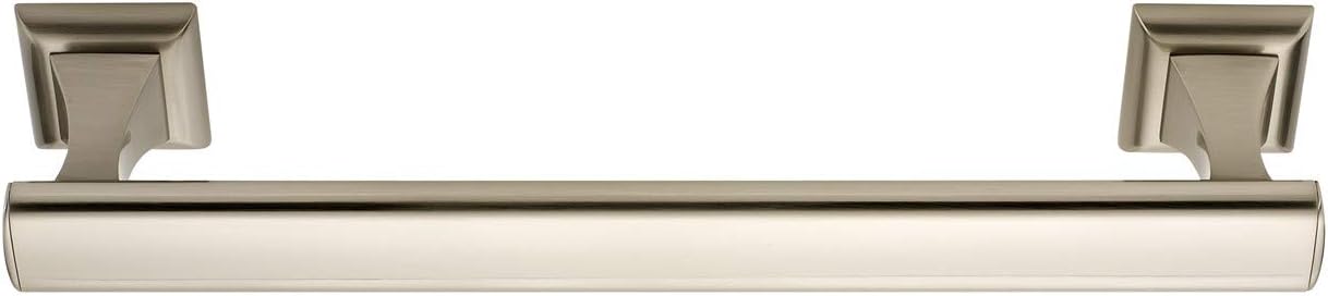 Alno A7420-12-SN Manhattan Modern Towel Bars, Satin Nickel