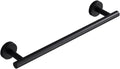 Bath Single Towel Bar Rail Wall Mounted Stainless Steel Brushed Finish Towel Holder for Bathroom & Kitchen(Black+Gold,30cm)