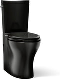 KOHLER Persuade® Curv Comfort Height® two-piece elongated dual-flush toilet with left-hand trip lever and skirted trapway, seat not included