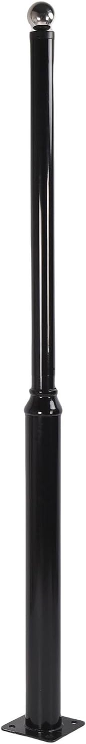 Street Light Pole 13ft Heavy Duty Outdoor Lighting Steel Pole for Basketball Courts Parking Lots Residential Areas Park