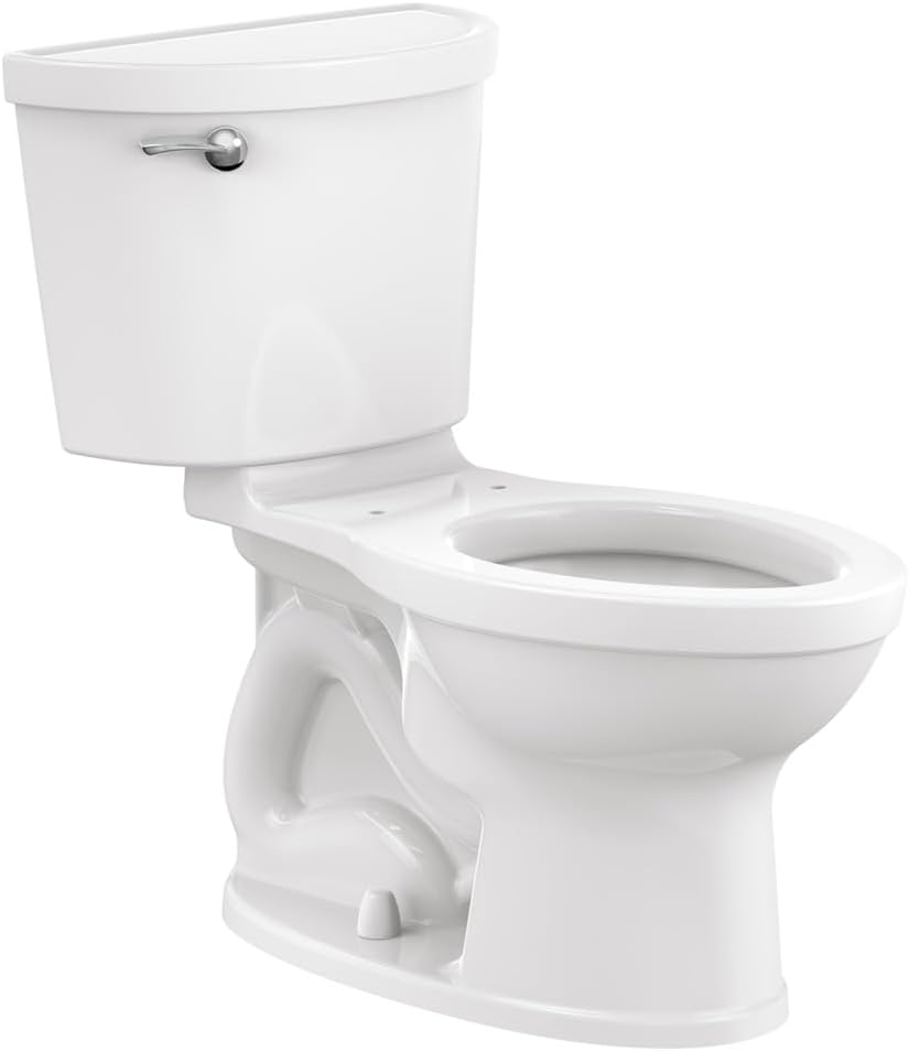 American Standard 211CA004.020 Champion PRO Two-Piece 1.6 gpf/6.0 Lpf Standard Height Elongated Toilet Without Seat, White