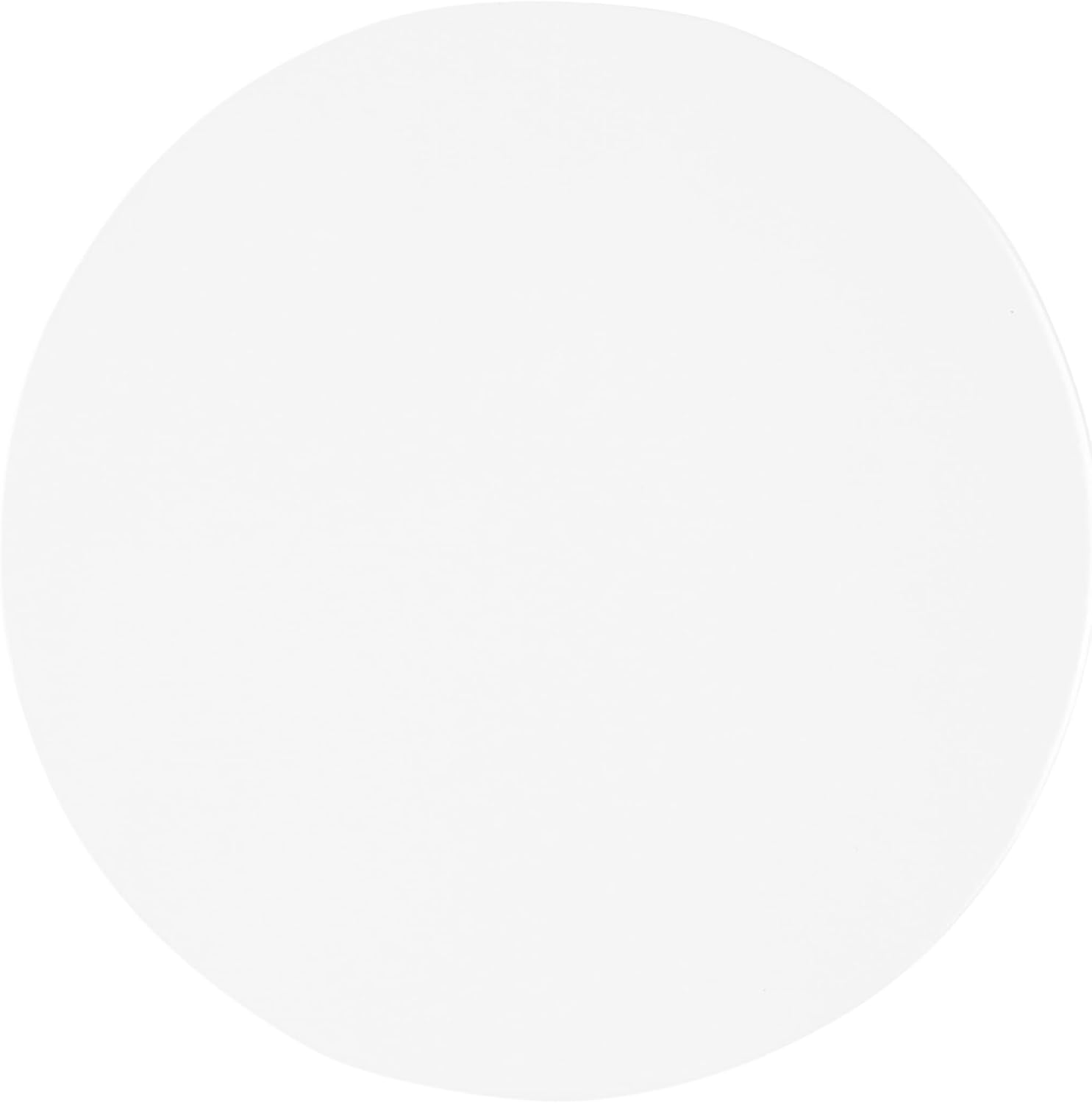 Kate and Laurel Dahl Modern Wooden Round Drink Table, 8 x 8 x 23, White, Transitional Circle Accent Pedestal Table for Living Room Plant Stand Indoors or Mini Bedroom Nightstand