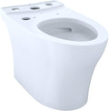 TOTO® Aquia® IV Elongated Universal Height Skirted Toilet Bowl with CEFIONTECT®, WASHLET®+ Ready, Cotton White - CT446CEFGNT40#01