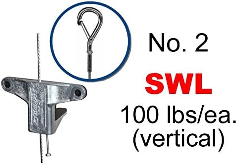 GRIPPLE® Duct Trapeze with Hook end Fixing No. 2, 5 feet Long, Sold 10/ Bag