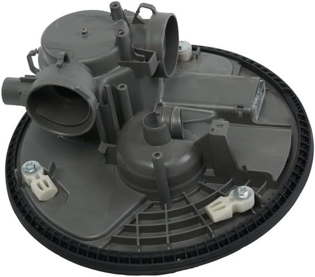 Whirlpool WPW10455268 OEM Dishwasher Sump and Seal Assembly, Black