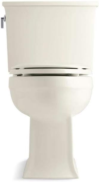 KOHLER K-3551-96 Archer® Two-piece elongated toilet, 1.28 gpf, Biscuit
