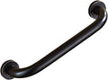Bathroom Safe Grab Bar 30/40/50CM Antqiue Bronze Brass Toilet Handrail Grab Bar Shower Safety Support Handle,Black,50cm,1