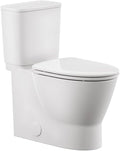 American Standard 251AA808.020 Aspirations EcoStrength Skirted Two-Piece Toilet With Seat, Elongated, Chair Height, Right-Hand Trip Lever, 0.80 GPF, White