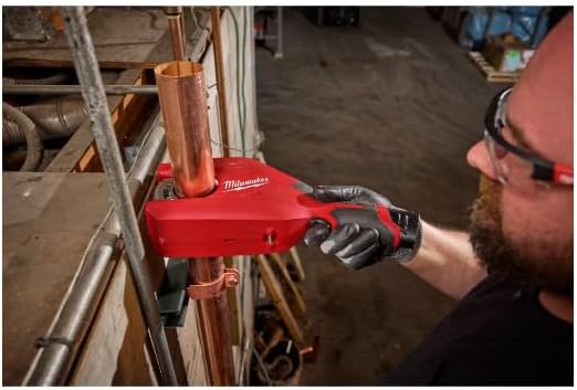 For Milwaukee M12 Brushless 1-1/4 Inch to 2 Inch Copper Tubing Cutter Cordless (Bare Tool) + TPT Premium cart