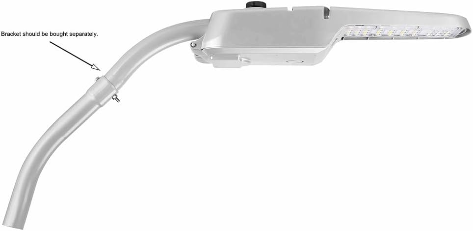 105W LED Roadway Light with Photocell, 4000K, 347-480V, Cobra Head Pole Mounted Outdoor Site Area Lighting, Dusk to Dawn, Dimmable Lighting Facts (4000K, 105W 347-480V)