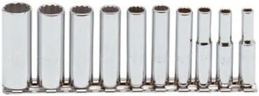 J47100 model Fits for Proto J47100 1/4 Drive 10 Pc. Deep Socket Set - 12 Point