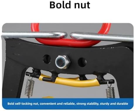 Heavy Duty Stone Lifting Clamps 2-4-6 Inch, Marble and Granite Carrying Pliers, Vertical Clamp Grab for Concrete Handling and Rock Lifting, Durable Curb Clamp Too