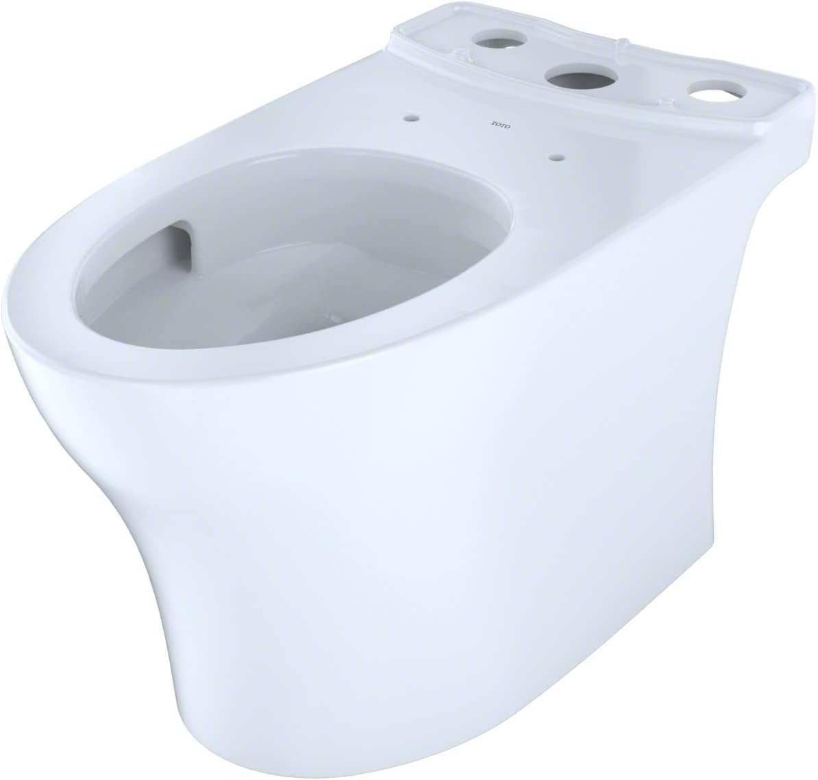 TOTO Aquia IV Elongated Skirted Toilet Bowl with CEFIONTECT, Cotton White - CT446CUGN#01
