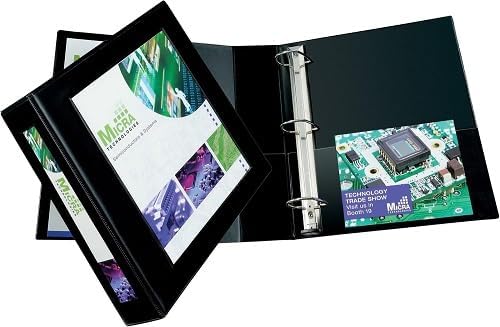 Wholesale CASE of 10 - Avery Framed View 1-Touch EZD Locking Ring Binders-Framed Binder, Locking Rings, 2', 8-1/2'x11', Black