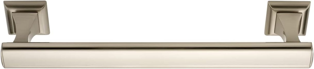 Alno A7420-12-SN Manhattan Modern Towel Bars, Satin Nickel