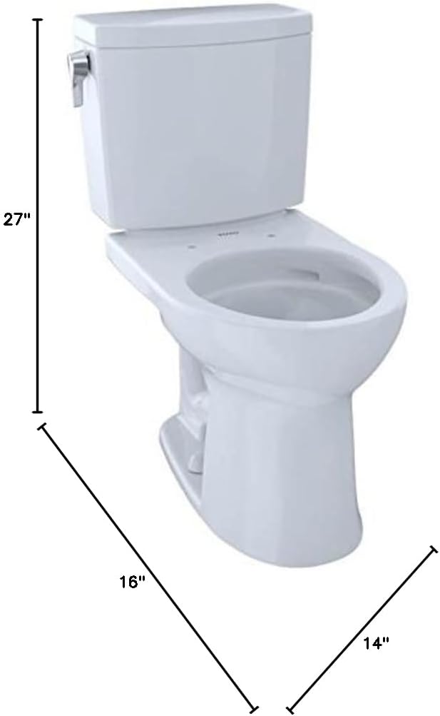 TOTO CST453CUFG#01 Drake bathroom-hardware, Cotton