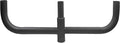 180° Triple in-Line Bullhorn Bracket with 3 Arms – 2-3/8' Tenon Adapter for Slip Fitter LED Shoebox, Parking Lot & Street Lights, Heavy-Duty Steel Pole Mount, Dark Bronze Finish