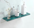 ROBOTA Marble Paper Towel Holder, Towel Rod, Wall Mounted Toilet Paper Holder, Shelf, green-40 Long Shelf, As Shown in Fig