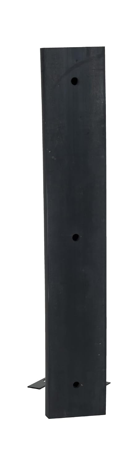 Vestil M-6-36 Extruded Rubber Fender Bumper 36 In. x 6 In. x 6 In. Black