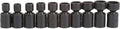 3/8' Drive 10 pc Metric Universal Impact Socket Set-12 Point