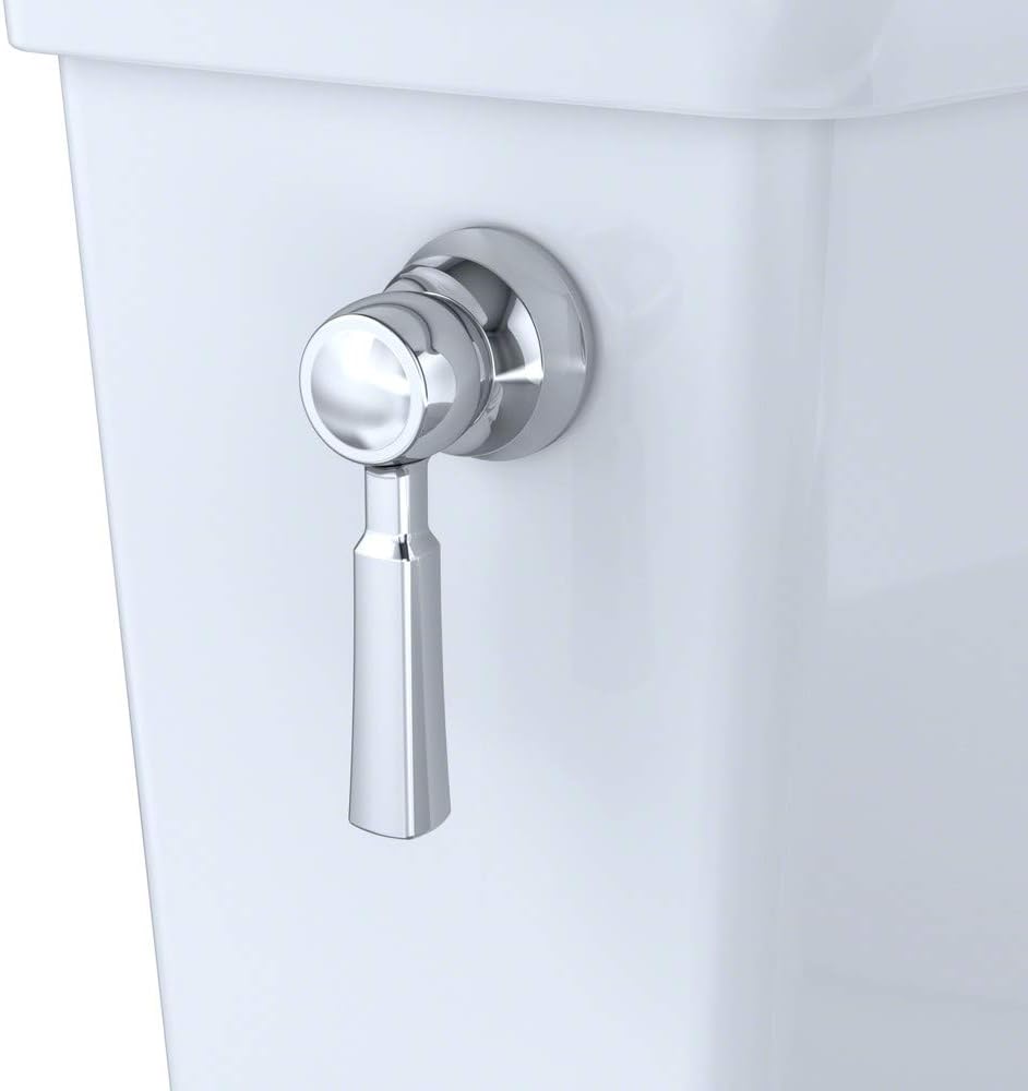 TOTO® Promenade® II 1G® Two-Piece Elongated 1.0 GPF Universal Height Toilet with CEFIONTECT, Cotton White - CST404CUFG#01