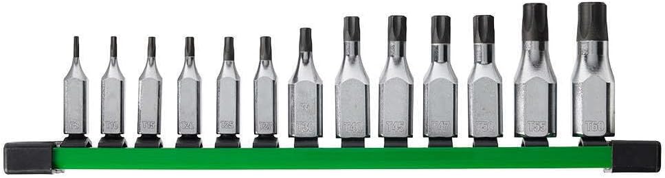 Socket Set For Milwaukee 48-22-9532 1/4'' and 3/8'' Drive Bit Socket Set (Size:10.87 x 2.75 x 1.5 in) - 13 PC, Black